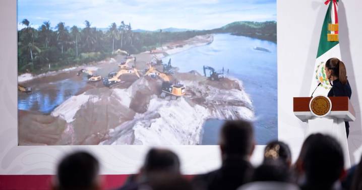 "Ruin" buscar culpables por lluvias, dice Sheinbaum; “nadie quedará desamparado”