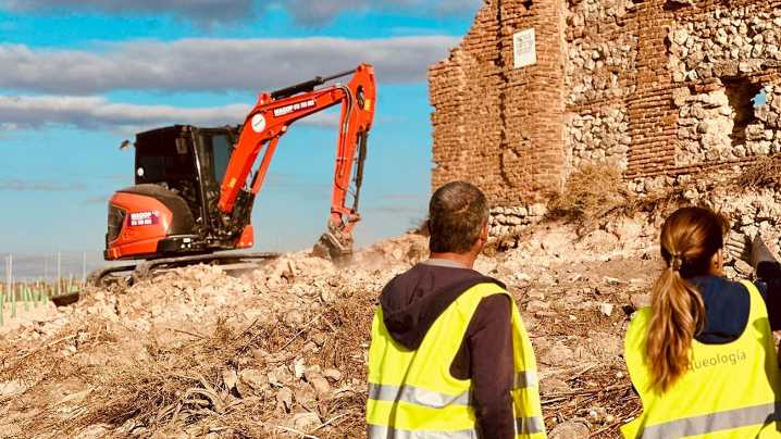 La Ermita de Vilches será restaurada por el empeño de un agricultor de Arganda