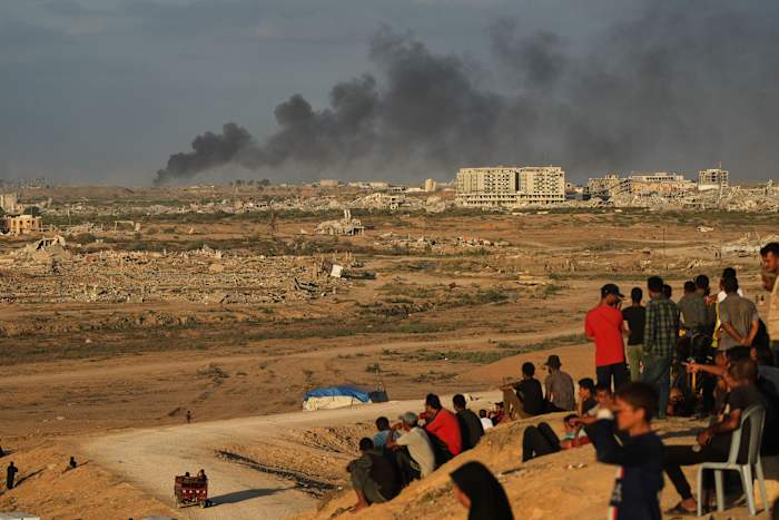 The Latest: Israeli military says ceasefire in Gaza has taken effect