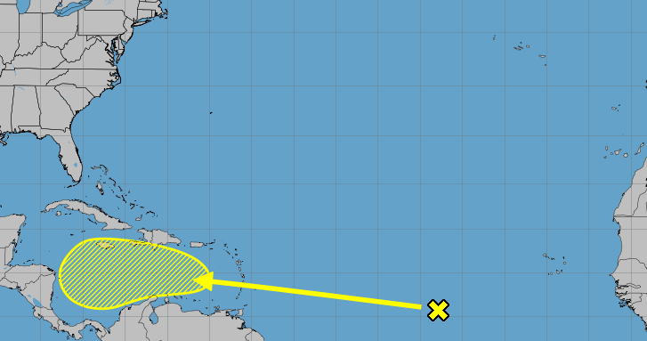 Tropical wave headed to Caribbean, hurricane forecasters say