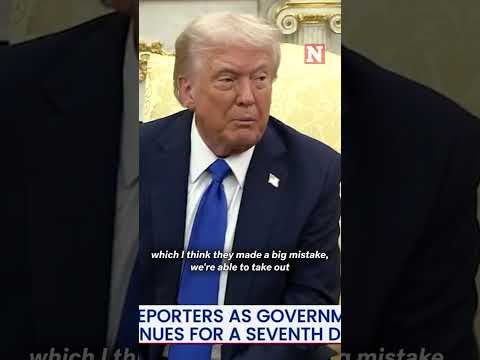Trump Teases Major Program Cuts, Says Shutdown Exposes Democrat Chaos