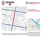 Aviso de Cierre de Vialidad en el Centro Histórico de Reynosa