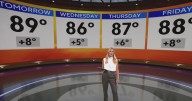 A cold front early in the week brings low rain chances to North Texas