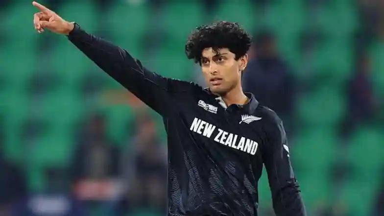 Agency News Rachin Ravindra Ruled Out of the NZ vs AUS T20I Series Due to Facial Injury; James Neesham Named As Replacement