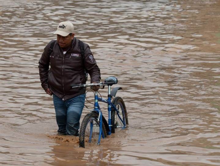 Lluvias dejan inundaciones en Suchiate, Chiapas