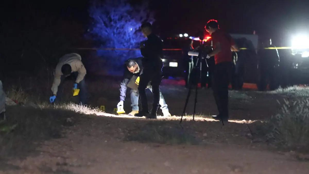 Abandonan cuerpo en la colonia Valles de Chihuahua; presentaba impactos de arma de fuego
