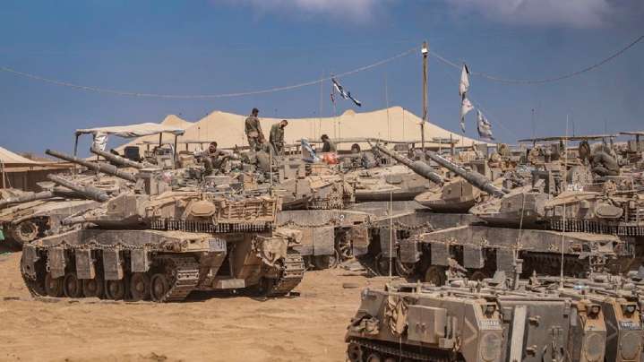 Seis muertos por fuego israelí cerca de la "línea amarilla" del plan de retirada de Gaza