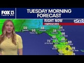 Tampa Weather | Tuesday morning forecast