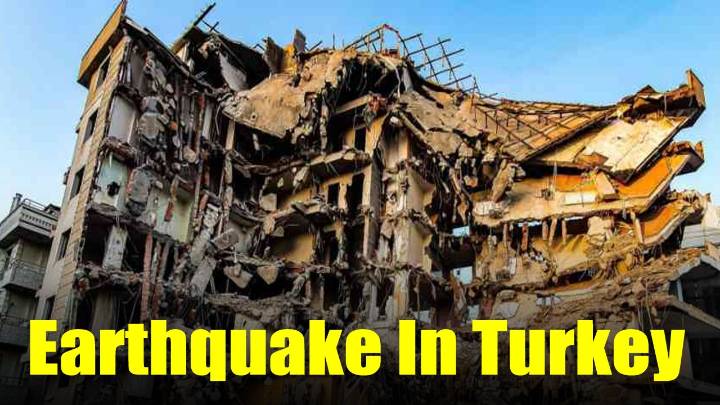 Massive Earthquake In Turkey: Collapsed Building