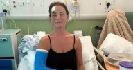 Mum's life 'ruined' as hit-and-run driver breaks both her legs in horror crash