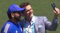 WATCH | Rohit's Bromance With Ex-IPL Teammate at Adelaide Goes Viral Cricket