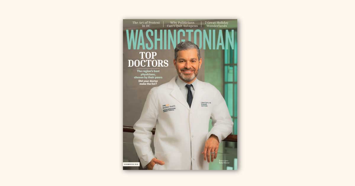 Washingtonian's November Issue: Top Doctors