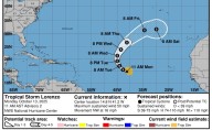 Tormenta tropical Lorenzo se fortalece en el océano Atlántico pero no amenaza con tocar tierra