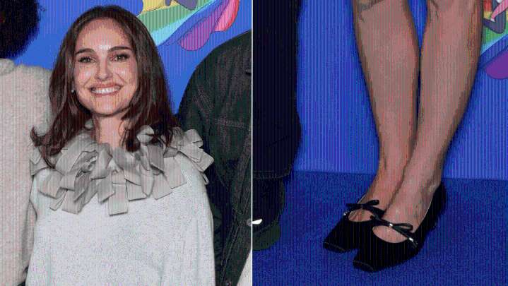 Natalie Portman Modernizes the Mary Jane at the 'Arco' Paris Premiere