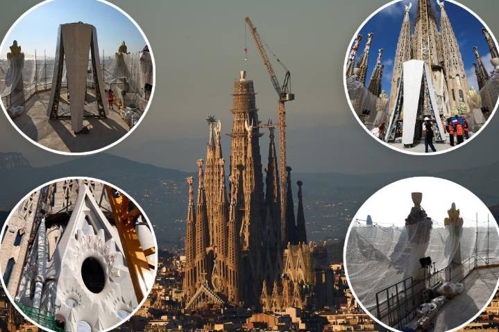 New images of the iconic Sagrada Familia  — now the world's tallest church
