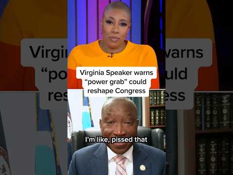 Virginia Speaker warns 'power grab' could reshape Congress