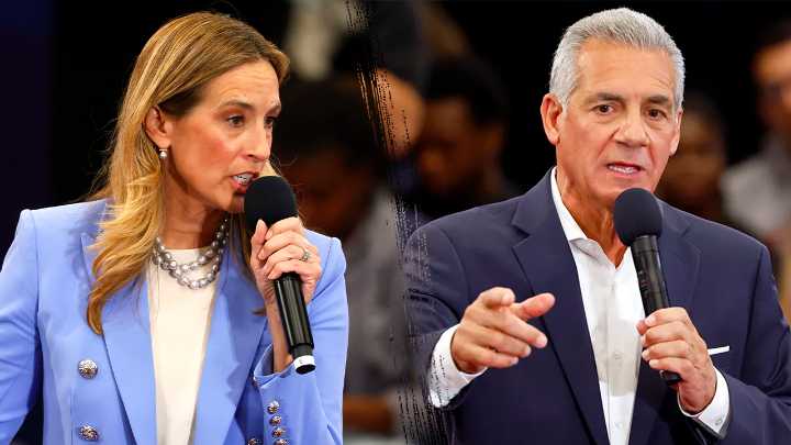 Democrat's involvement in cheating scandal scrutinized in crucial debate