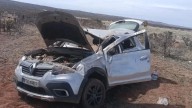 Autovuelco en la RN237 deja dos personas heridas
