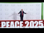 Trump capitaliza ante líderes de todo el mundo el acuerdo de paz en Gaza