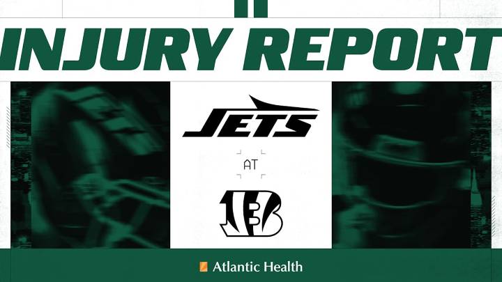 Jets Injury Report | Week 8 vs. Bengals - Wednesday