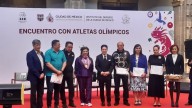 Reconoce Clara Brugada a figuras olímpicas de México