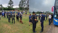 Secuestran bebidas, armas blancas y drogas a hinchas de Independiente Rivadavia en su paso por Río Cuarto