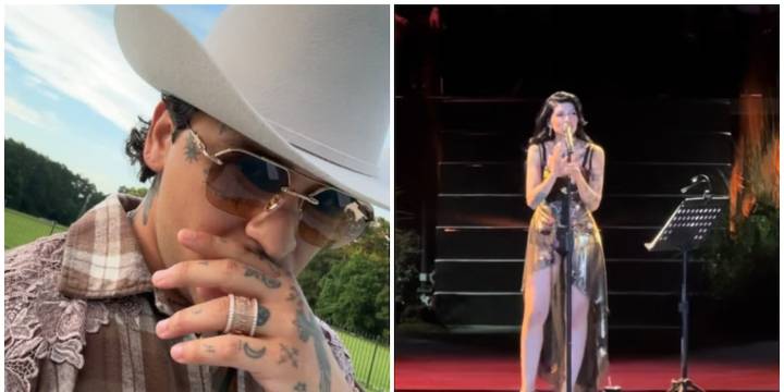 Christian Nodal publica mensaje tras contundentes palabras de Cazzu en el Auditorio Nacional