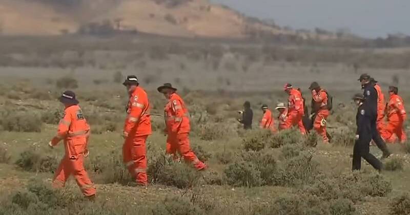 Footprint breakthrough in outback search for young boy