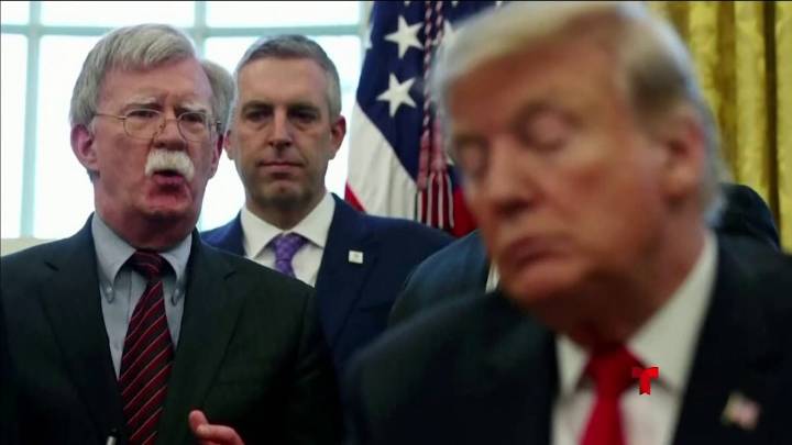 Trump arremete contra su exasesor de Seguridad John Bolton