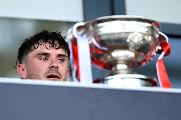 ‘I felt her there today’ – Athy captain David Hyland remembers his late mother after they end Naas’ drive for five