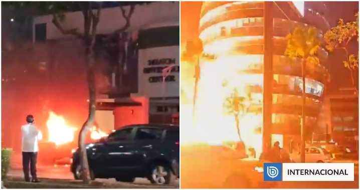 Al menos un fallecido y varios heridos tras explosión de vehículo frente a mall en Guayaquil, Ecuador