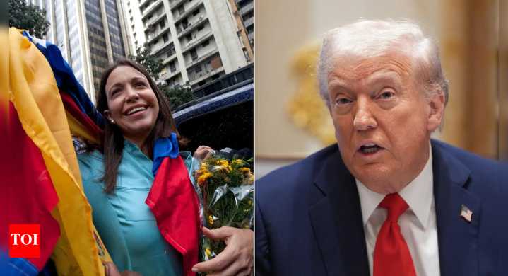 Nobel Peace Prize: Machado dedicates award to Trump. How he responded