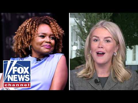 Karoline Leavitt has a message for Karine Jean