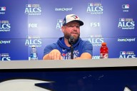 Toronto Blue Jays manager John Schneider explains why he pulled Kevin Gausman