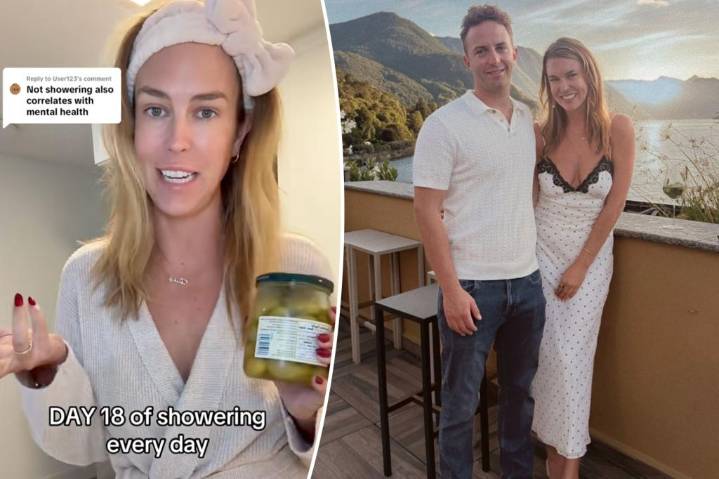 Woman's ‘insane’ shower act sparks social media debate