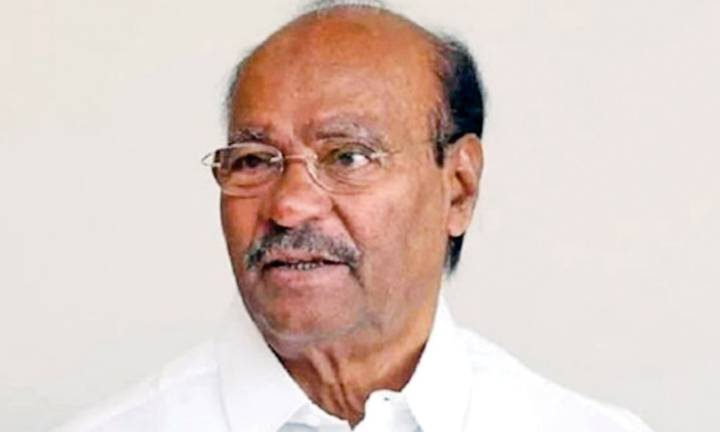 Ramadoss reappoints GK Mani’s son as PMK's youth wing chief amid rift with Anbumani