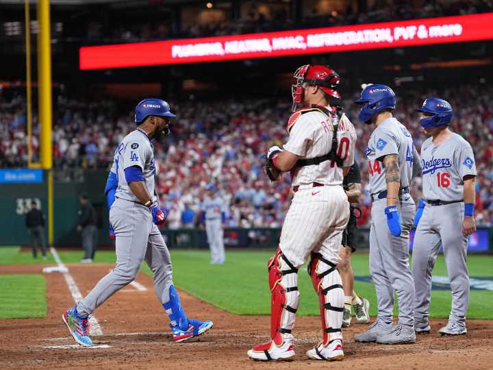 SDLN de MLB: Dodgers de Los Ángeles sorprendieron a los Filis de Filadelfia en el primero