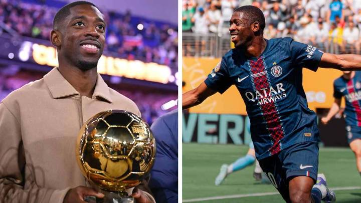 Por qué Dembélé no estará con PSG en el partido de Champions visitando al Barcelona