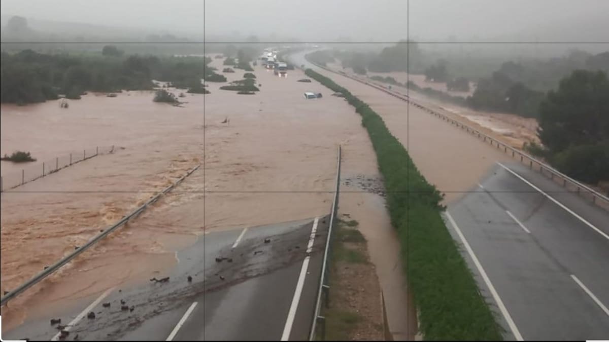 Emergencia en cinco comarcas catalanas por las lluvias