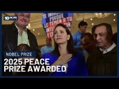 Nobel Peace Prize Awarded To Venezuelan Opposition Leader Maria Corina Machado