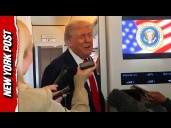 Trump Jokes 'Not Sure I'm Gonna Be Able to Make Heaven!' Despite Hamas
