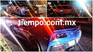 Atrapan a carrerosos en la Tecnológico; decomisan Corvette y Mustangs