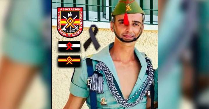 Luto en Vícar por Daniel Ruiz, el legionario fallecido por una explosión en la base de Viator