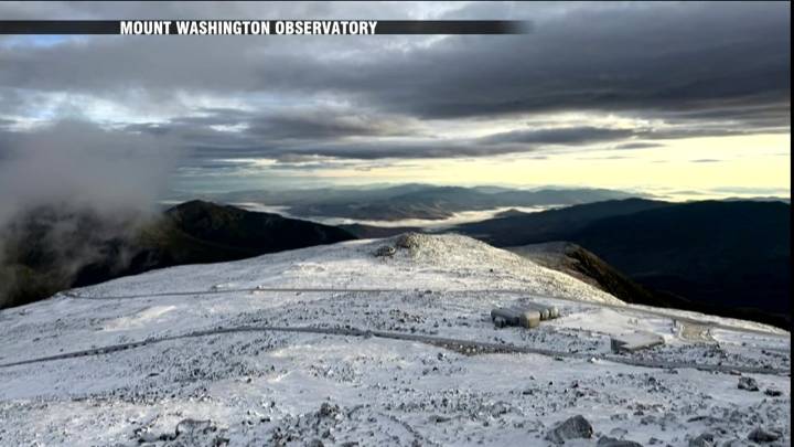 Dozens of unprepared hikers brought down by Cog Railway from snowy Mount Washington
