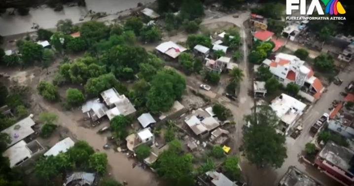 ¡México bajo alerta! Inundaciones y deslaves dejan 64 muertos, Veracruz el más afectado