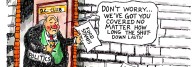 SOFREP Cartoon: DC Insiders Feast While Military Families Wait in Line