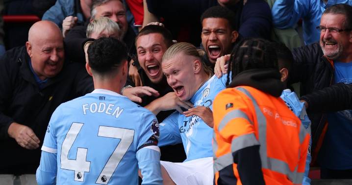 Man City player ratings vs Brentford with three 8/10s as Erling Haaland good