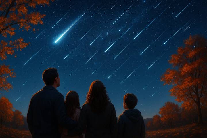 Lluvia de Meteoros Dracónidas 2025: esta es la hora exacta del espectáculo nocturno