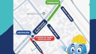 Cerrarán tramo en la Carlos Amaya tras daños por hundimiento