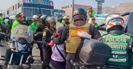Puente Piedra: Cerca de 20 transportistas han sido detenidos por presuntamente pinchar llantas durante paro